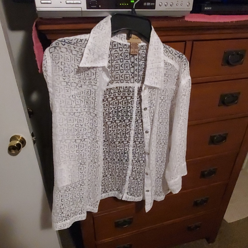 Sheer shirt
